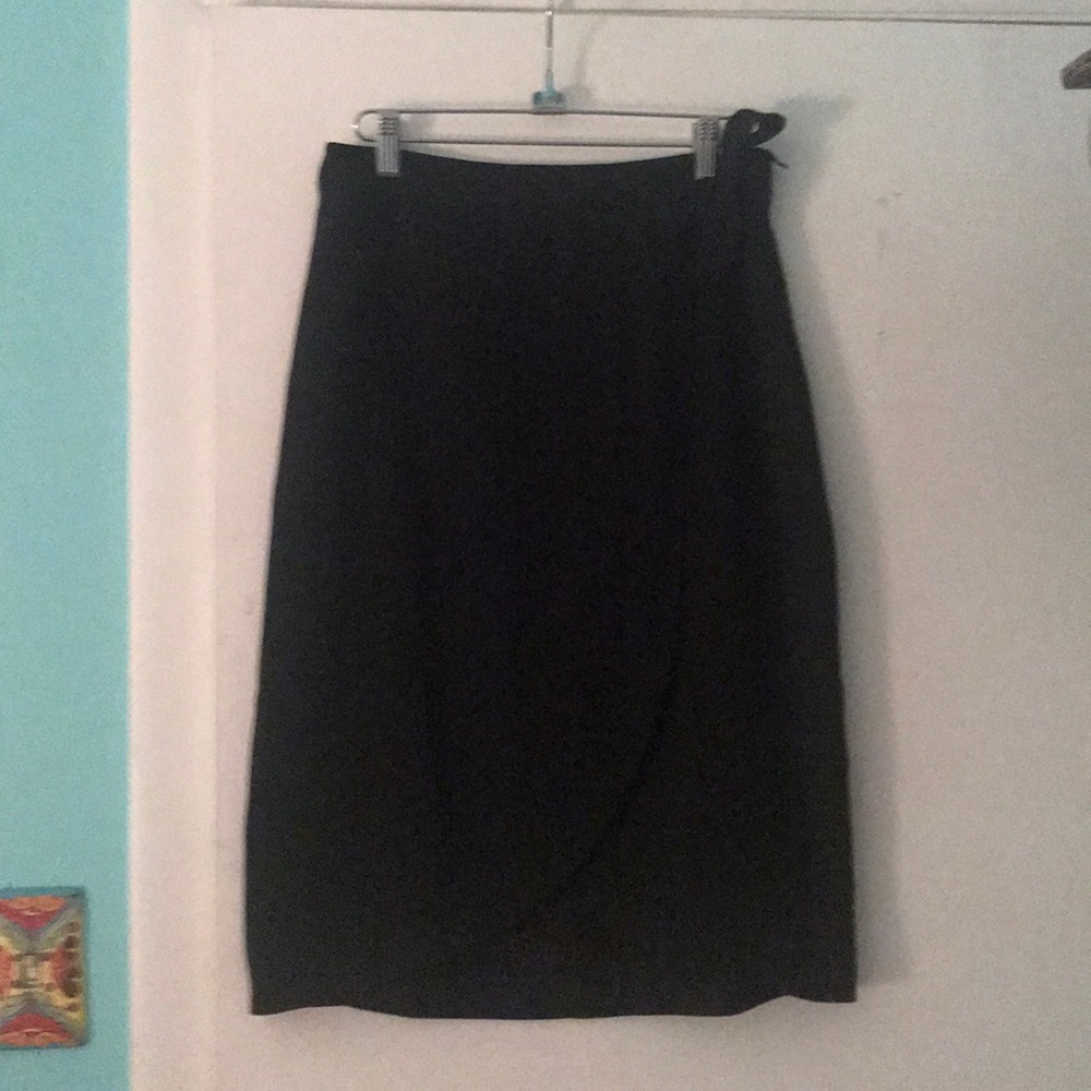 Black J. Crew skirt